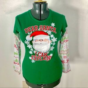 Rudolph the Red Nosed Reindeer Santa Shirt. 2000.